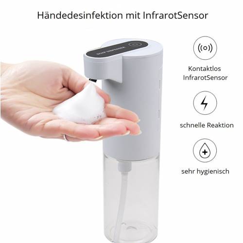 Hand-Desinfektionspender, InfrarotSensor, 150ml - 0