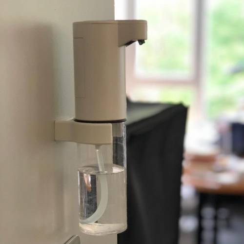 Hand-Desinfektionspender, InfrarotSensor, 150ml inkl. Wandhalterung - 0